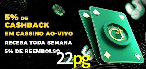 Promoções do cassino ao Vivo 22pg